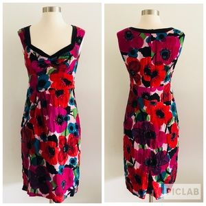 Anthropologie Nanette Lepore 100% Silk Dress Sz 6